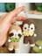 Amigurumi Tembel Hayvan ve Maymun Anahtarlık 1