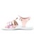 Bellini Hakiki Deri Pembe Fuşya Vaketa Kız Çocuk Sandalet 3