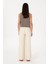 Kadın Ekru Pantolon (Kanvas-Chino) 50309133-VR019 4