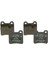 Fren Balatası Seti; Arka Opel Astra 1.4i Caravan 9/1997 - 2/1998 44 Kw T92 1