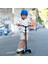 Maxi Deluxe Pro LED 3 Tekerli Işıklı Çocuk Scooter Purple Pink 3