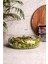 Fleur El Yapımı Büyük Boy Cam Salata Kasesi 24X6 cm 5