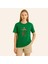 Mythical Istanbul Elowen Yeşil Kadın Tasarım Tişört Bisiklet Yaka Pamuklu Tshirt 1