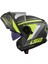 Strobe 2 Phantom Mat Tıtanıum-Neon Sarı Kask 4
