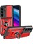 Realme C75 4g Kılıf Pars Lens Yüzüklü Silikon - Kırmızı Gnzrz 1