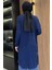 Kadın Bisiklet Yaka Yan Yırtmaç Detaylı Tesettür Tunik P-00016932 4