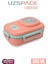 600 ml Çorba Kaseli-Çelik Kaşık Çatallı Paslanmaz Çelik Bento Lunch Box Yeni Nesil Sefer TASI-FFLBOX8021600 1