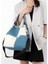 Tuval Kadın Çantası Dikiş Renk Tote Çantası Moda Stil El Çantası Tek Omuz Kadın Çantası Retro Çapraz Çantası Bayan Büyük Çantası (Yurt Dışından) 2