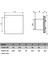Place 100 10CM Banyo Tuvalet Havalandırma Fanı – Sessiz ve Modern Panel Tasarımı 5