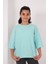 Kız Çocuk Pıtırcık Kumaş Bisiklet Yaka Tshirt 1