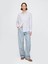 Kadın Mavi High Rise Ultrasoft Barrel Jean Pantolon 1