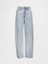 Kadın Mavi High Rise Ultrasoft Barrel Jean Pantolon 3