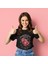 Strawberry Fıelds Forever Baskılı Standart Kalıp Bisiklet Yaka Pamuklu Kadın T-Shirt 1