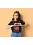 Strawberry Fıelds Forever Baskılı Standart Kalıp Bisiklet Yaka Pamuklu Kadın T-Shirt 2