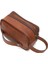 Erkek Bileklik Kemerli Portföy Clutch Traş Kozmetik El Çantası NEWPOLO344 - Taba 5