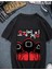 Oversize Squid Game Dizi Film Oyun Kırmızı Işık Yeşil Işık Kore Tasarımlı T-Shirt 1