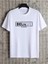 Bisiklet Yaka Believe Printed %100 Pamuk A++ Oversize T-Shirt 1