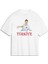 Kırmızı Beyaz Türkiye Milli Takım Taraftarı Baskılı Unisex Oversize Yeni Sezon Tshirt 1