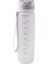 Tritan Suluk ve Matara 1050 ml - Su Matarası - Pipetsiz, %100 Sızdırmaz Garantili, BPA ve Toksik İçermez, Koku Yapmaz, Dayanıklı Kumaş Askılı - Beyaz 2