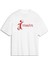 Kırmızı Beyaz Türkiye Milli Takım Taraftarı Baskılı Unisex Oversize Yeni Sezon Tshirt 1