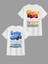 Arabalar Mcquenn & Sally Baskılı T-Shirt 1