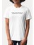 Gülben Ergen Bana Unutmayın Ki Hiçbir Şey Olmaz Komik Söz Baskılı Unisex Beyaz T-Shirt 1