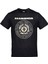 Unisex Siyah Rammstein Baskılı Tshirt 1