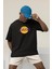 Kobe Bryant Los Angeles Lakers Baskılı Siyah Oversize Unisex Tshirt 2