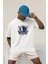 Kyrie Irving Dallas Mavercks Baskılı Beyaz Oversize Unisex Tshirt 1