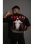 Kırmızı Vaxma Oversize Tshirt 1
