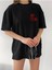 Unisex Hey It`s Me Baskılı Oversize Boyfriend T-Shirt 3