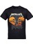 Metallica Sad But True Unisex Ön Arka Baskılı Siyah Tshirt 2