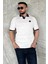 Polo Yaka Desenli Triko Tişört P-00017162 1
