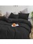 Siyah | Çift Kişilik Nevresim Takımı | Ranforce Kumaş | %90 Pamuk | BLACK SERİES 1