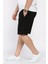 Bel Bağcıklı Amblemli Erkek Şort P-00017048 2