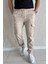 Bel ve Paça Lastikli Kargo Cep Gabardin Erkek Pantolon P-00016774 1