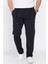 Erkek Bel Bağcıklı Fermuarlı Düz Paça Jogger Pantolon P-00015950 1