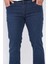 Fermuarlı Likralı Erkek Jean Kot Pantolon P-00016794 4