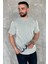 Bisiklet Yaka Çizgili Erkek Tişört P-00015833 2