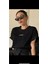 Siyah Classical Baskılı Oversize Tshirt 1