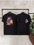 Casa Blanca Çift Taraflı Baskılı Siyah Erkek Tshirt 1