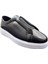 Erkek Deri Sneaker Ayakkabı Siyah 3