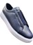Erkek Deri Sneaker Ayakkabı Lacivert 5