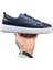 Erkek Deri Sneaker Ayakkabı Lacivert 3