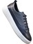 Erkek Deri Sneaker Ayakkabı Lacivert 4