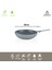Sera Nova Yanmaz Yapışmaz Seramik Wok Tava 28 cm – Gri 5