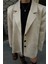 Süet Blazer Ceket 3 Düğme - Bej 3