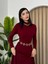 Dina Boğazlı Midi Elbise 3