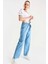 6469 Bol Paça Jeans Pantolon - Mavi 2