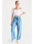 6469 Bol Paça Jeans Pantolon - Mavi 3